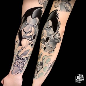 tatuaje_brazo_personajes_disney_logiabarcelona_maxi_pain 